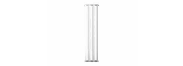 Радиатор трубчатый Zehnder Charleston 2180, 08 сек.1/2 ниж.подк. RAL9016 (кроншт.в компл)