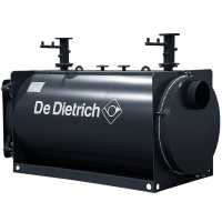 Котел стальной DE DIETRICH CA R 4000 напольный, 1 конт., откр.кам.сгор. газ./диз, наддув, без п/у