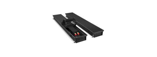 Конвектор внутрипольный Royal Thermo ATRIUM-90/200/2000-DG-U-BL