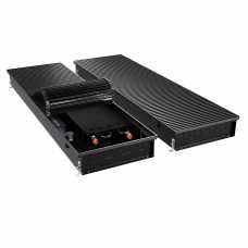 Конвектор внутрипольный Royal Thermo ATRIUM TURBO-110/400/2300-DG-U-BL