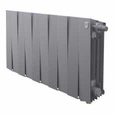 Радиатор биметаллический Royal Thermo PianoForte 300 Серебристый VR80 - 10 секц.