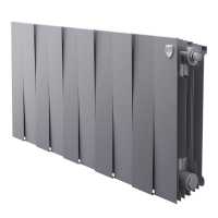 Радиатор биметаллический Royal Thermo PianoForte 300 Серебристый - 10 секц.