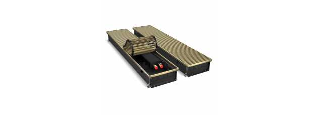 Конвектор внутрипольный Royal Thermo ATRIUM-110/250/1800-DG-U-LB