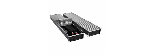 Конвектор внутрипольный Royal Thermo ATRIUM TURBO-110/300/2300-DG-U-NA