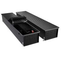Конвектор внутрипольный Royal Thermo ATRIUM TURBO-190/300/2200-DG-U-BL