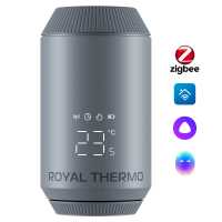 Термостат радиаторный электронный Royal Thermo Smart Heat 2.0, серебристый Термостат радиаторный электронный Royal Thermo Smart Heat 2.0, серебристый