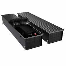 Конвектор внутрипольный Royal Thermo ATRIUM TURBO-190/300/1800-DG-U-BL