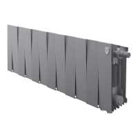 Радиатор Royal Thermo PianoForte 200 Silver Satin VDR80 - 12 секц.