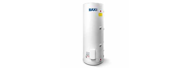 Бойлер косвенного нагрева BAXI UBC 500 напольный, одиночный змеевик, с боковым подключением