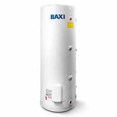 Бойлер косвенного нагрева BAXI UBC 200 DC напольный, двойной змеевик, с боковым подключением