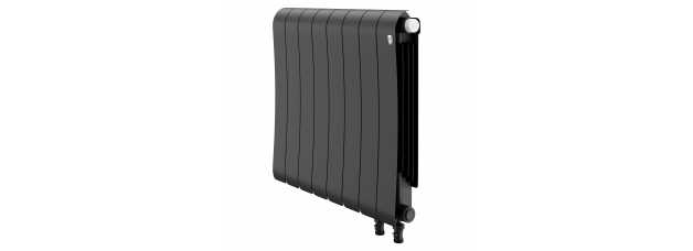Радиатор биметаллический Royal Thermo Infinity 500 Noir Sable VR80 - 8 секц.