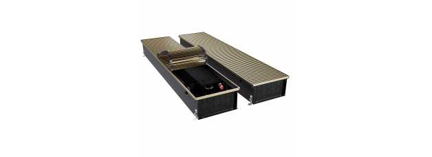 Конвектор внутрипольный Royal Thermo ATRIUM TURBO-150/300/2400-DG-U-AU