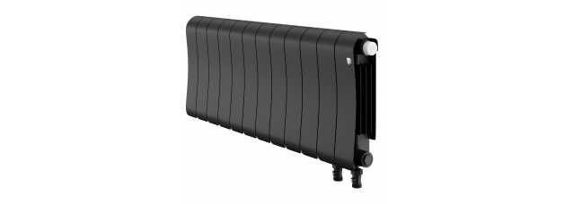 Радиатор биметаллический Royal Thermo Infinity 300 Noir Sable VR80 - 12 секц.