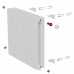 Дизайн-радиатор Royal Thermo Shift Q30 VC2050 - 12 секц. RAL9016