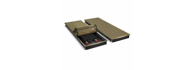 Конвектор внутрипольный Royal Thermo ATRIUM-75/400/2500-DG-U-LB
