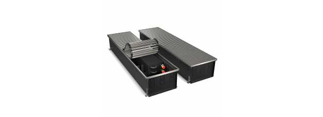 Конвектор внутрипольный Royal Thermo ATRIUM-190/300/2600-DG-U-NA