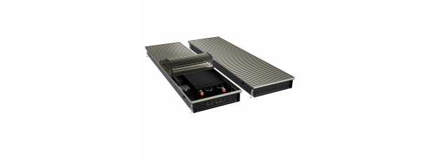 Конвектор внутрипольный Royal Thermo ATRIUM TURBO-90/400/2200-DG-U-LB