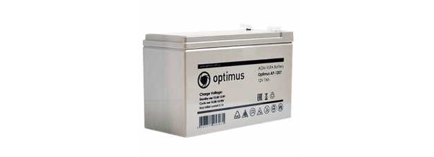 Аккумулятор резервный ZONT АP 1207 Optimus 7A/h