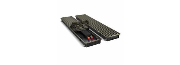Конвектор внутрипольный Royal Thermo ATRIUM-75/250/2100-DG-U-DB