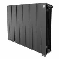 Радиатор биметаллический Royal Thermo PianoForte 500 Чёрный VR80 - 12 секц. Радиатор биметаллический Royal Thermo PianoForte 500 Чёрный VR80 - 12 секц.