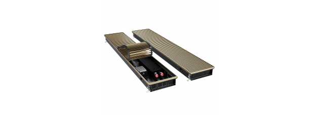 Конвектор внутрипольный Royal Thermo ATRIUM TURBO-80/250/1800-DG-U-AU