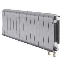 Радиатор биметаллический Royal Thermo Infinity 300 Silver Satin VR80 - 14 секц.