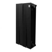 Радиатор биметаллический Royal Thermo PianoForte 500 Чёрный - 4 секц. Радиатор биметаллический Royal Thermo PianoForte 500 Чёрный - 4 секц.