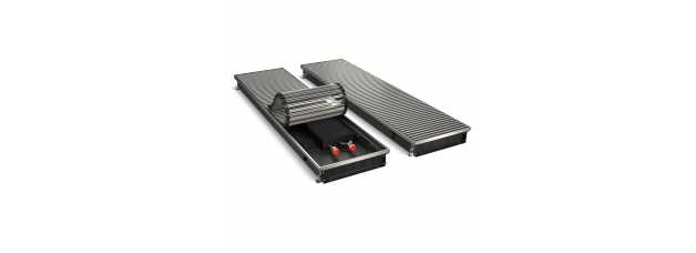 Конвектор внутрипольный Royal Thermo ATRIUM-75/300/2200-DG-U-NA