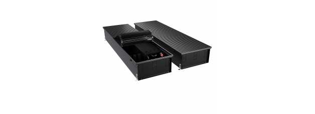 Конвектор внутрипольный Royal Thermo ATRIUM TURBO-190/400/1000-DG-U-BL