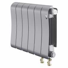 Радиатор биметаллический Royal Thermo Infinity 300 Silver Satin VR80 - 6 секц.
