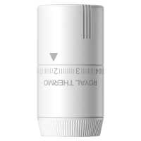 Термоголовка жидкостная Royal Thermo Design М30х1,5 (белый) Термоголовка жидкостная Royal Thermo Design М30х1,5 (белый)