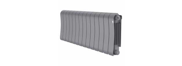 Радиатор биметаллический Royal Thermo Infinity 300 Silver Satin - 14 секц.