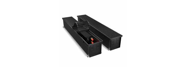 Конвектор внутрипольный Royal Thermo ATRIUM-190/200/3000-DG-U-BL