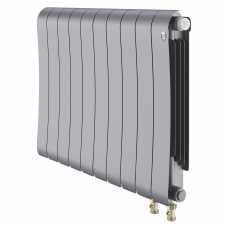 Радиатор биметаллический Royal Thermo Infinity 500 Silver Satin VR80 - 10 секц.