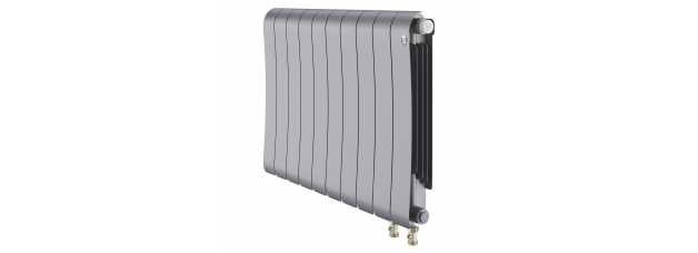 Радиатор биметаллический Royal Thermo Infinity 500 Silver Satin VR80 - 10 секц.