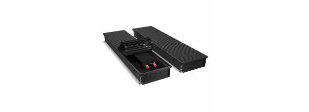Конвектор внутрипольный Royal Thermo ATRIUM-110/300/1900-DG-U-BL