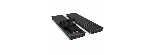 Конвектор внутрипольный Royal Thermo ATRIUM-75/300/1700-DG-U-BL