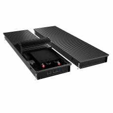 Конвектор внутрипольный Royal Thermo ATRIUM TURBO-90/400/2100-DG-U-BL