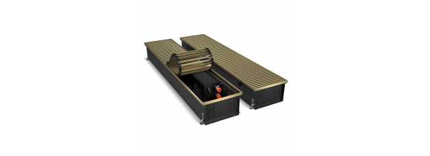 Конвектор внутрипольный Royal Thermo ATRIUM-150/250/1200-DG-U-LB