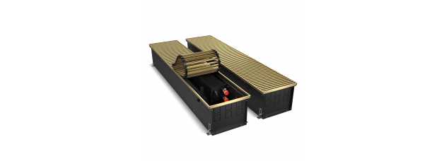 Конвектор внутрипольный Royal Thermo ATRIUM-190/250/1400-DG-U-AU