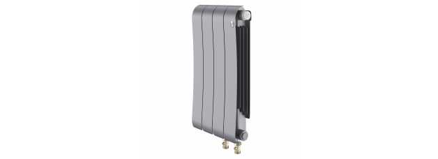 Радиатор биметаллический Royal Thermo Infinity 500 Silver Satin VR80 - 4 секц.