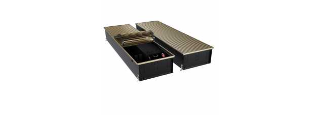Конвектор внутрипольный Royal Thermo ATRIUM TURBO-190/400/1500-DG-U-LB