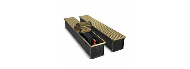 Конвектор внутрипольный Royal Thermo ATRIUM-190/200/1300-DG-U-AU