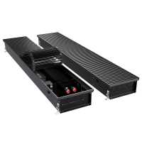 Конвектор внутрипольный Royal Thermo ATRIUM TURBO-110/250/2800-DG-U-BL