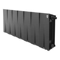 Радиатор биметаллический Royal Thermo PianoForte 300 Чёрный VR80 - 14 секц. Радиатор биметаллический Royal Thermo PianoForte 300 Чёрный VR80 - 14 секц.