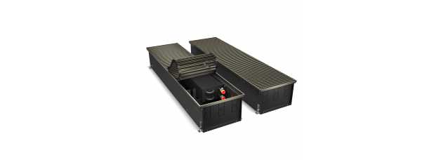 Конвектор внутрипольный Royal Thermo ATRIUM-190/300/2900-DG-U-DB