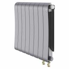 Радиатор биметаллический Royal Thermo Infinity 500 Silver Satin VR80 - 8 секц.