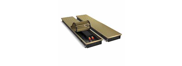 Конвектор внутрипольный Royal Thermo ATRIUM-75/250/1900-DG-U-AU