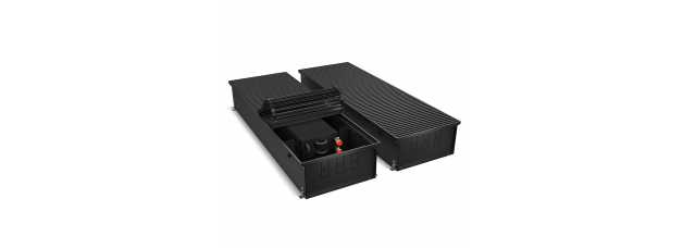 Конвектор внутрипольный Royal Thermo ATRIUM-190/400/900-DG-U-BL