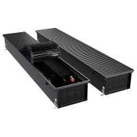Конвектор внутрипольный Royal Thermo ATRIUM TURBO-150/250/2000-DG-U-BL